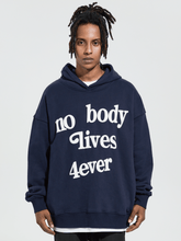 4ever Letter Puff Print Hoodie - COPPING THREADS - CT Select