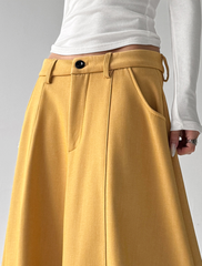 Fleece‑Lined High‑Waist Balloon Wide‑Leg Sweatpants