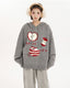 Apple Graphic Knit Hoodie Sweater - COPPING THREADS - CT Select