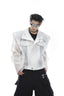 ArguE CulturE Deconstructed Mesh Panel Jacket - COPPING THREADS - ArguE CulturE