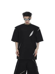 ArguE CulturE Deconstructed Split Patchwork Tee - COPPING THREADS - ArguE CulturE