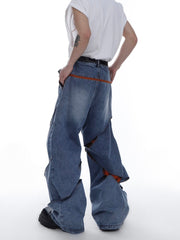 ArguE CulturE Irregular Distressed Deconstructed Denim - COPPING THREADS - ArguE CulturE