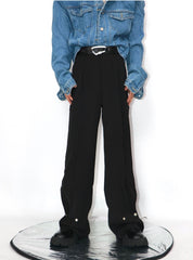 ArguE CulturE Loose Straight Trousers - COPPING THREADS - ArguE CulturE