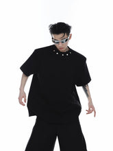 ArguE CulturE Metal Button Shoulder Pad Tee - COPPING THREADS - ArguE CulturE