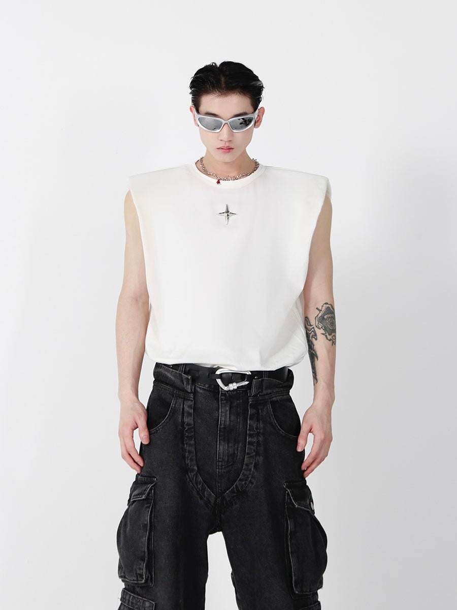 ArguE CulturE Metal Sleeveless Tee - COPPING THREADS - ArguE CulturE
