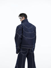 ArguE CulturE Multi - line Vintage Washed Denim - COPPING THREADS - ArguE CulturE