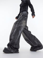 ArguE CulturE Vintage Distressed Loose Denim - COPPING THREADS - ArguE CulturE