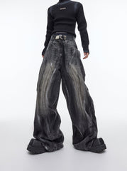 ArguE CulturE Vintage Distressed Loose Denim - COPPING THREADS - ArguE CulturE