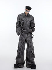 ArguE CulturE Wasteland Style Oversized Pocket Denim - COPPING THREADS - ArguE CulturE