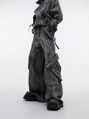 ArguE CulturE Wasteland Style Oversized Pocket Denim - COPPING THREADS - ArguE CulturE