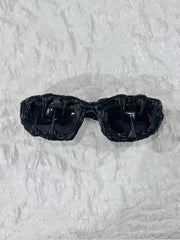 Avant - Garde Dark Mutation Handmade Resin Sunglasses - COPPING THREADS - PR