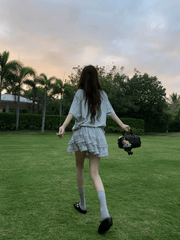 Balletcore Graphic Tee & Layered Tulle Cake Skirt Set - COPPING THREADS - LulusMiracle