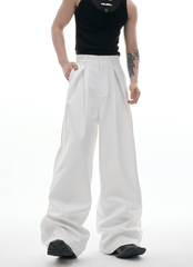 Baroque Embroidered Wide - Leg Trousers - COPPING THREADS - ArguE CulturE