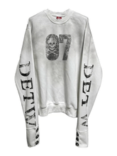 Boxy Vintage Skull Graphic Sweatshirt - COPPING THREADS - DETW