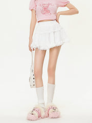 Bubble Hem Mini Skirt - COPPING THREADS - CHICISLAND