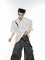 Buckled Padded-Shoulder Polo Shirt - COPPING THREADS - Argue Culture