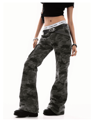 Camo Flare - Leg Cargo Pants - COPPING THREADS - 0123Start