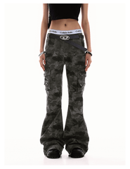 Camo Flare - Leg Cargo Pants - COPPING THREADS - 0123Start