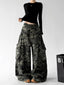 Camouflage Cargo Wide-Leg Pants - COPPING THREADS - CT ORIGINALS