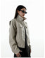 CATTEE Faux Leather Lapel Jacket - COPPING THREADS - CATTEE
