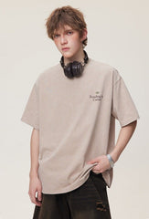 CATTEE Heavyweight Vintage Washed Tee - COPPING THREADS - CATTEE