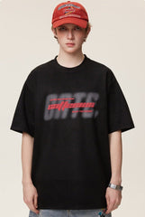 CATTEE Letter Puff Print Tee - COPPING THREADS - CATTEE