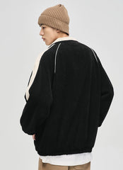 CATTEE Striped Stand Collar Jacket - COPPING THREADS - CATTEE