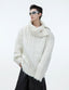 Chunky Cable Knit Turtleneck Sweater - COPPING THREADS - ArguE CulturE