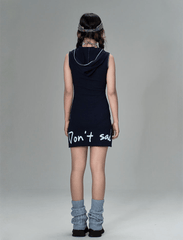 Confident Rabbit Sleeveless Mini Dress - COPPING THREADS - CT Coquette