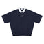 Contrast-Collar Banded-Hem Polo - COPPING THREADS - IDLT