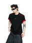 Contrast-Panel Structured-Sleeve T-Shirt - COPPING THREADS - Argue Culture