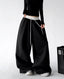Contrast-Waist Wide-Leg Sweatpants - COPPING THREADS - CT ORIGINALS