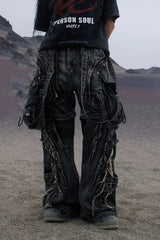 Convertible Denim Overalls - COPPING THREADS - PERSONSOUL