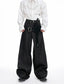 Croc-Trim Straight-Leg Tailored Pants - COPPING THREADS - Argue Culture