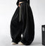 Wide-Leg-Sweathose mit Kontrastnähten