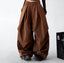 Deep-Pleat Wide-Leg Pants