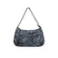 CULTIVATOR Tie - dye Denim Shoulder Bag - COPPING THREADS - CULTIVATOR