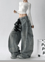 Curved - Seam Washed Wide - Leg Jeans - COPPING THREADS - CT Select