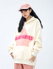 DARKHARVEST Letter Puff Print Hoodie - COPPING THREADS - CT Select