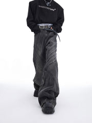 Deconstructed Pleated Denim - COPPING THREADS - ArguE CulturE