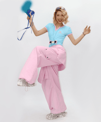 Detachable Tie - Waist Cargo Pants - COPPING THREADS - Yokuku