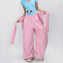 Detachable Tie - Waist Cargo Pants - COPPING THREADS - Yokuku