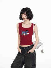 Dog Print Tank Top - COPPING THREADS - CT Select