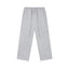 IDLT wide leg sweatpants, heather gray front.