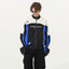 Embroidered Color - Blocked Stand Collar Racing Jacket - COPPING THREADS - Harsh and Cruel
