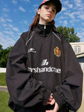 Embroidered Patchwork Football Club Training Jacket - COPPING THREADS - Harsh and Cruel
