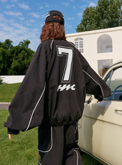 Embroidered Patchwork Football Club Training Jacket - COPPING THREADS - Harsh and Cruel