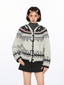 Fair Isle Jacquard Button - Up Cardigan Sweater - COPPING THREADS - CT Select