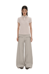 Faux Two - Piece Color - Blocked Polo Tee - COPPING THREADS - MOROMORO
