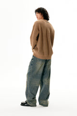 Fireworks Wash Vintage Distressed Denim - COPPING THREADS - APRIORITY